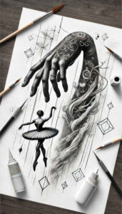 puppets-with-contour-surrealism-phantom-shadows-for-toe – tattoo design ideas free ai generated – Gallery: puppets-inkby-ai