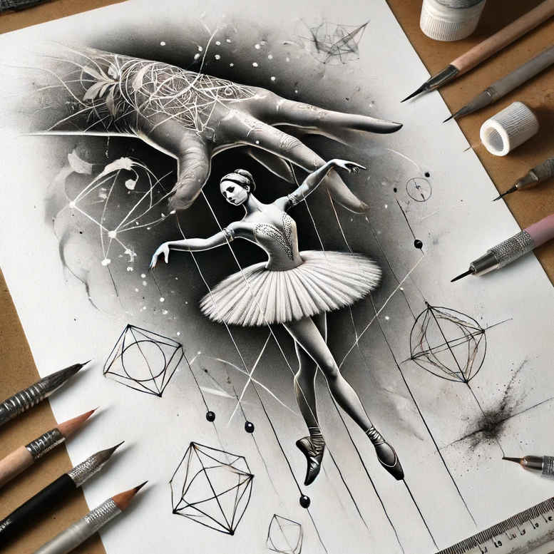 puppets-with-ornament-realism-crisp-detail-for-upper-chest – tattoo design ideas free ai generated – Gallery: puppets-inkby-ai