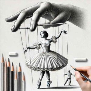 puppets tattoo design ideas Surrealism otherworldly performance symbol of courage