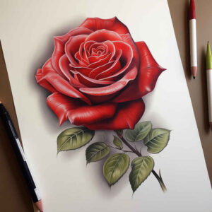 for-women – tattoo design ideas free ai generated – point-minimal – for-foot – Gallery: roses-inkby-ai