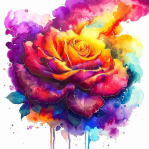 geometric-rose-tattoo – tattoo design ideas free ai generated – sparse – for-nape – Gallery: roses-inkby-ai
