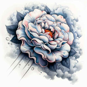 harmony-symbol-rose-tattoo – tattoo design ideas free ai generated – little-tattoo – for-back – Gallery: roses-inkby-ai