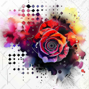 love-symbol-rose-tattoo – tattoo design ideas free ai generated – whisper-line – for-abdomen – Gallery: roses-inkby-ai