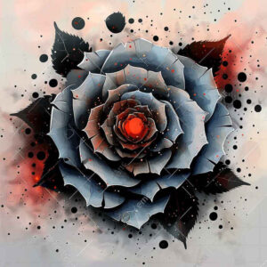 organic-line-rose-tattoo – tattoo design ideas free ai generated – micro-tattoo – for-elbow – Gallery: roses-inkby-ai