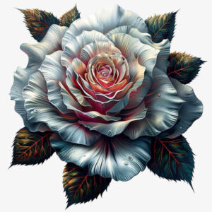 ornamental-rose-tattoo – tattoo design ideas free ai generated – single-line – for-fingers – Gallery: roses-inkby-ai