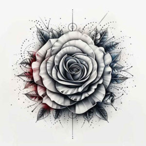 protection-symbol-rose-tattoo – tattoo design ideas free ai generated – micro-tattoo – for-wrist – Gallery: roses-inkby-ai