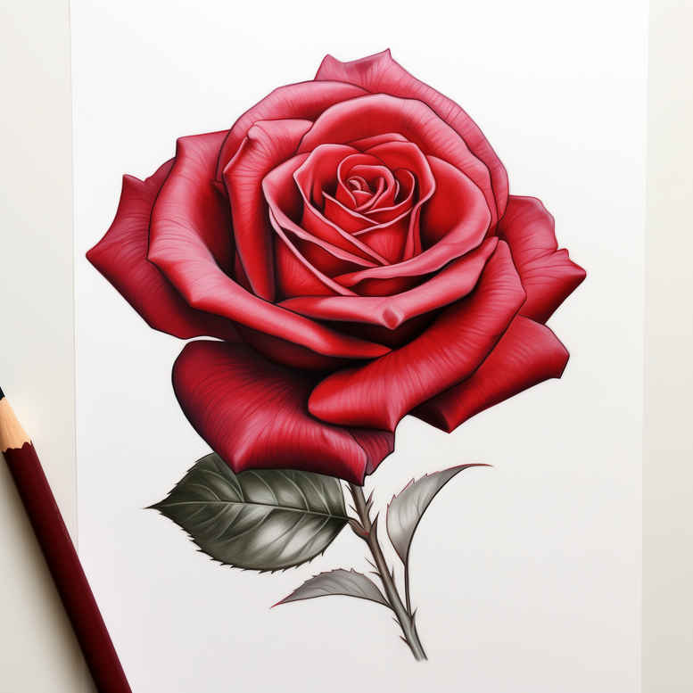 protection-symbol-rose-tattoo – tattoo design ideas free ai generated – pristine – for-forearm – Gallery: roses-inkby-ai