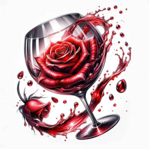 protection-symbol-rose-tattoo – tattoo design ideas free ai generated – symbolic – for-calf – Gallery: roses-inkby-ai