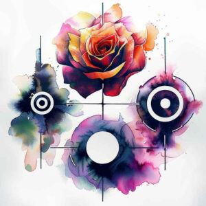 rose-flower-tattoo – tattoo design ideas free ai generated – modest – for-shoulder-blade – Gallery: roses-inkby-ai