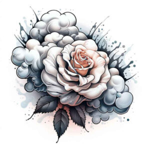 rose-inspiration-tattoo-for-men – tattoo design ideas free ai generated – clean-stroke – for-upper-shoulder – Gallery: roses-inkby-ai