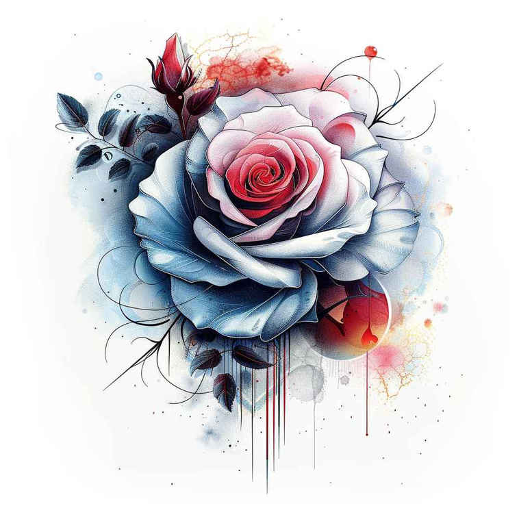 rose-inspiration-tattoo-for-men – tattoo design ideas free ai generated – essential – for-shoulder-blade – Gallery: roses-inkby-ai