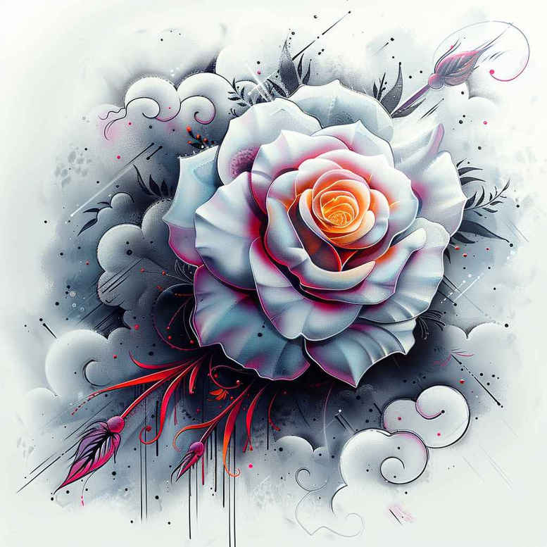 rose-inspiration-tattoo-for-men – tattoo design ideas free ai generated – mini-ink – for-ribs – Gallery: roses-inkby-ai