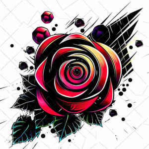 rose-inspiration-tattoo-for-men – tattoo design ideas free ai generated – single-color – for-sternum – Gallery: roses-inkby-ai