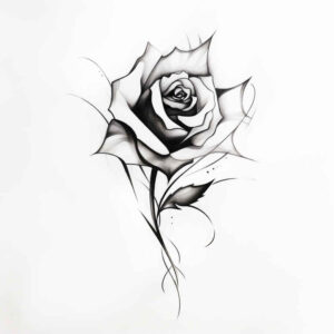 rose-inspiration-tattoo-for-men – tattoo design ideas free ai generated – tiny-detail – for-foot – Gallery: roses-inkby-ai