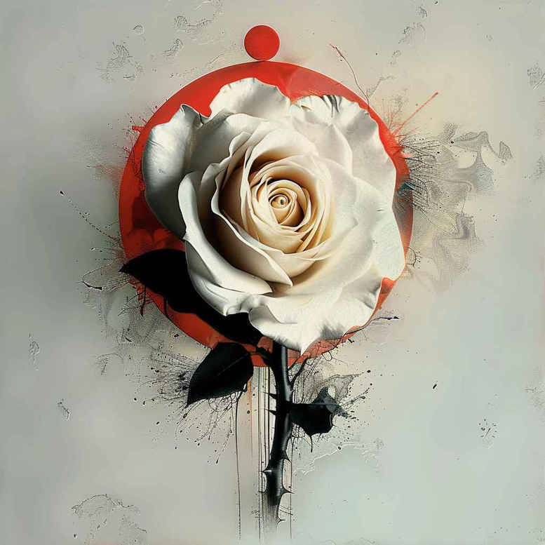 rose-mystical-tattoo – tattoo design ideas free ai generated – micro-art – for-shoulder – Gallery: roses-inkby-ai