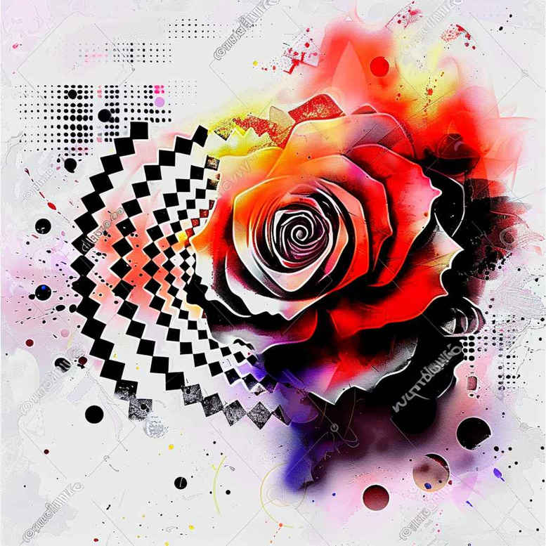 rose-natural-look-tattoo – tattoo design ideas free ai generated – iconic – for-neck – Gallery: roses-inkby-ai