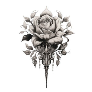 rose-symbolic-meaning-tattoo – tattoo design ideas free ai generated – discreet – for-arm – Gallery: roses-inkby-ai