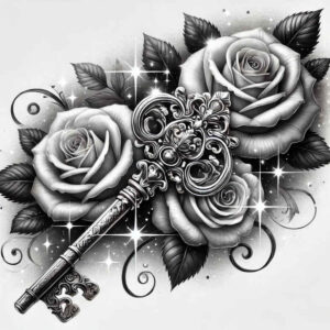 rose-symbolic-meaning-tattoo – tattoo design ideas free ai generated – understated – for-wrist-side – Gallery: roses-inkby-ai
