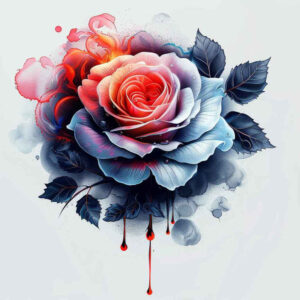 rose-traditional-tattoo – tattoo design ideas free ai generated – elemental – for-biceps – Gallery: roses-inkby-ai