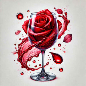 shaded-rose-tattoo – tattoo design ideas free ai generated – pure-design – for-lower-thigh – Gallery: roses-inkby-ai