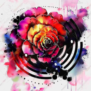 spiritual-rose-tattoo – tattoo design ideas free ai generated – gentle – for-shoulder-blade – Gallery: roses-inkby-ai