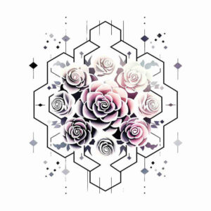 spiritual-rose-tattoo – tattoo design ideas free ai generated – slender – for-full-back – Gallery: roses-inkby-ai