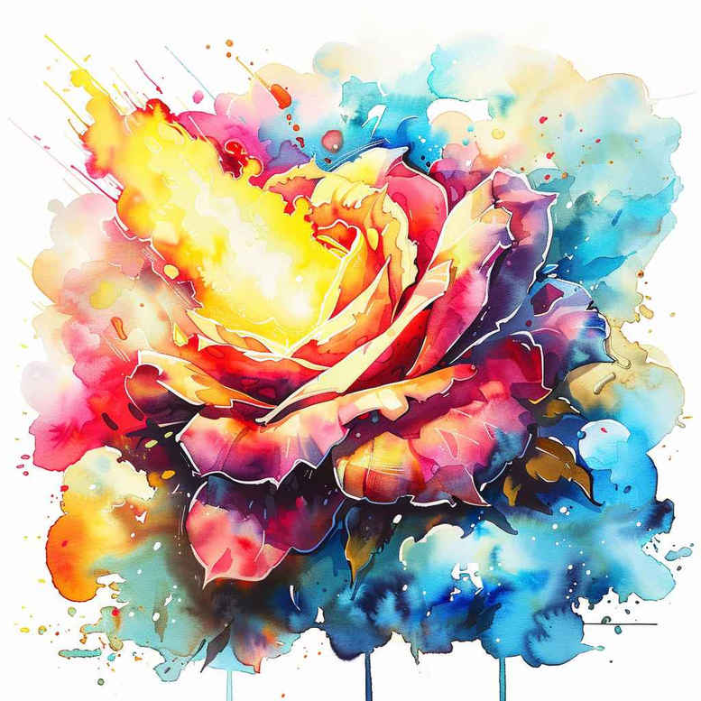 symbolic-rose-tattoo – tattoo design ideas free ai generated – simple-dot – for-stomach – Gallery: roses-inkby-ai