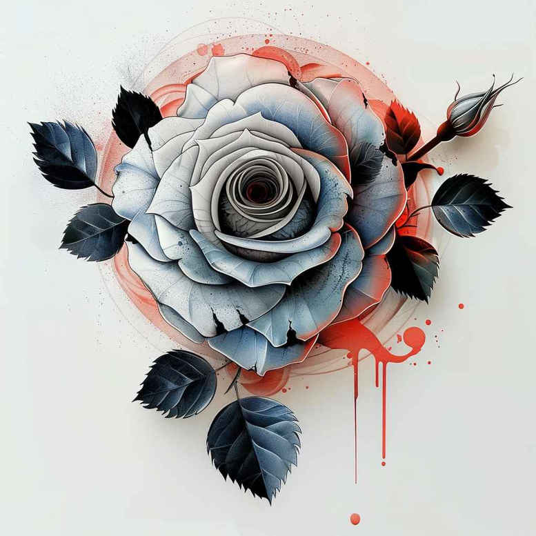 roses tattoo design ideas Realism visual accuracy beauty and pain shows strength