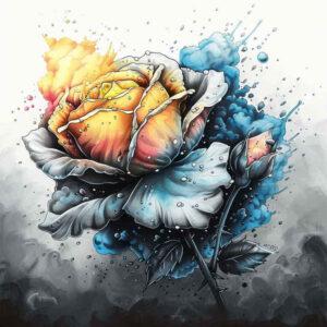 roses tattoo design ideas realistic blooming for lower chest