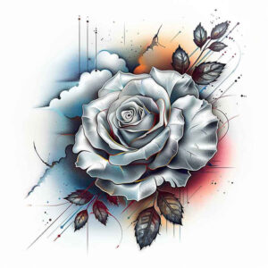 roses tattoo design ideas soft blending blooming heart embodying resilience