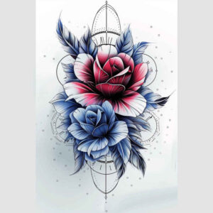 roses tattoo design ideas dramatic lighting blooming heart for stomach