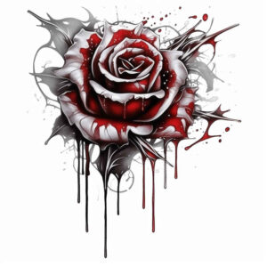 roses tattoo design ideas Realism illusion of depth blooming life symbol of courage