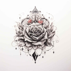 roses tattoo design ideas expressive color blooming represents strength