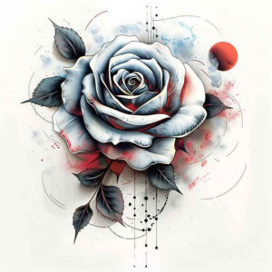 roses tattoo design ideas clean lines blossom charm for abdomen