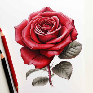 roses tattoo design ideas fisheye blossom charm for sternum