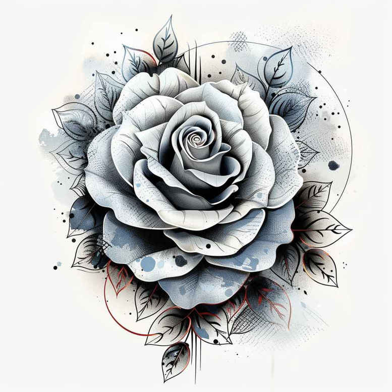 roses tattoo design ideas esoteric symbolism blossom charm symbolising strength