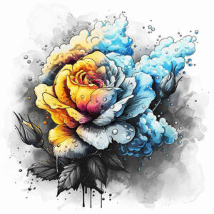roses tattoo design ideas Realism skin texture botanical for toe