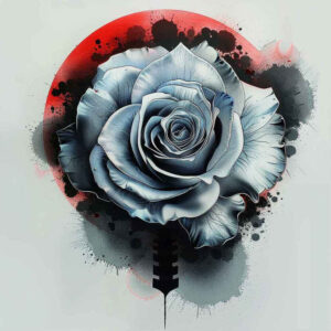 roses tattoo design ideas Realism organic structure botanical for wrist