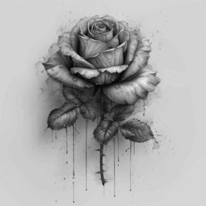 roses tattoo design ideas modern classic botanical meaning courage