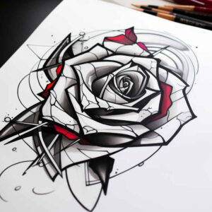 roses tattoo design ideas Realism realistic lighting elegance for forearm