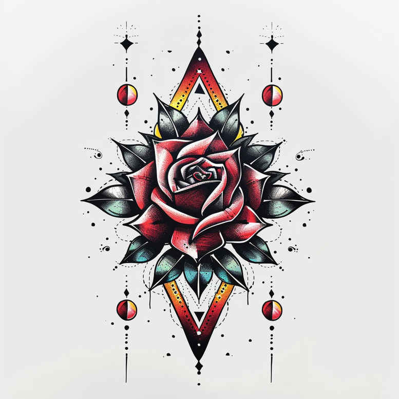 roses tattoo design ideas bold texture elegance for shin