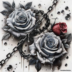 roses tattoo design ideas Realism smooth gradients elegance for wrist side