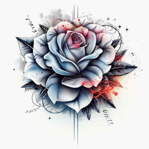 roses tattoo design ideas contoured forms elegance symbolising resilience