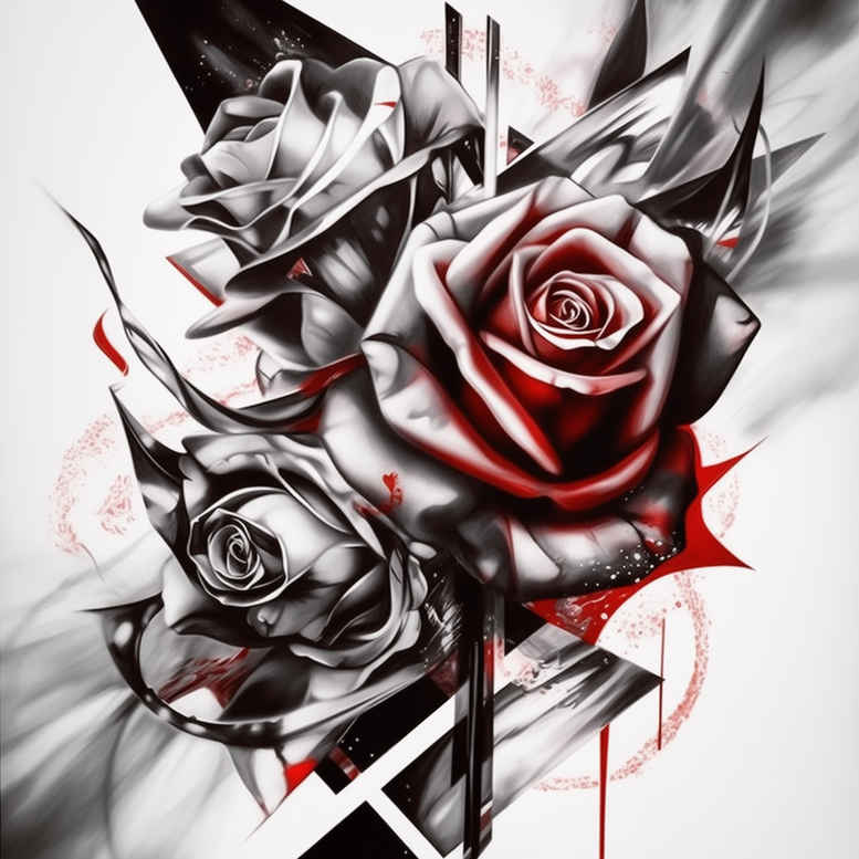 roses tattoo design ideas cinematic eternal love for scapula