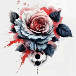 roses tattoo design ideas color overlays eternal love for temple