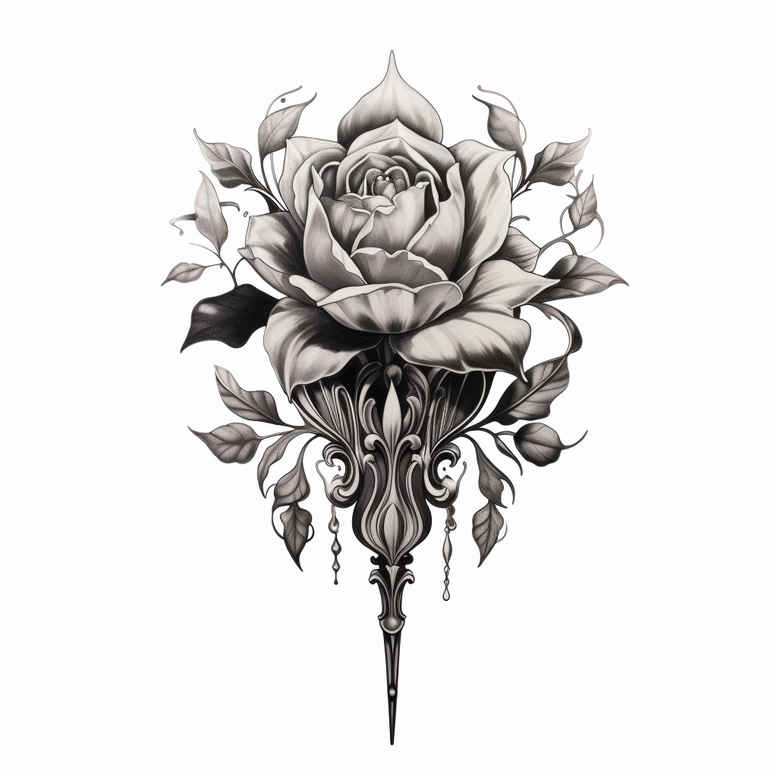 roses tattoo design ideas modern classic eternal love stands for determination