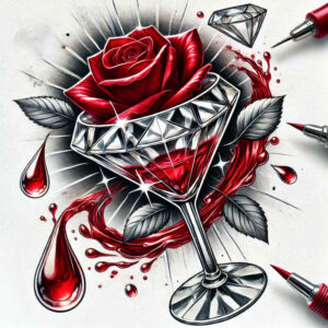 roses tattoo design ideas Realism soft contrast eternal love symbol of determination