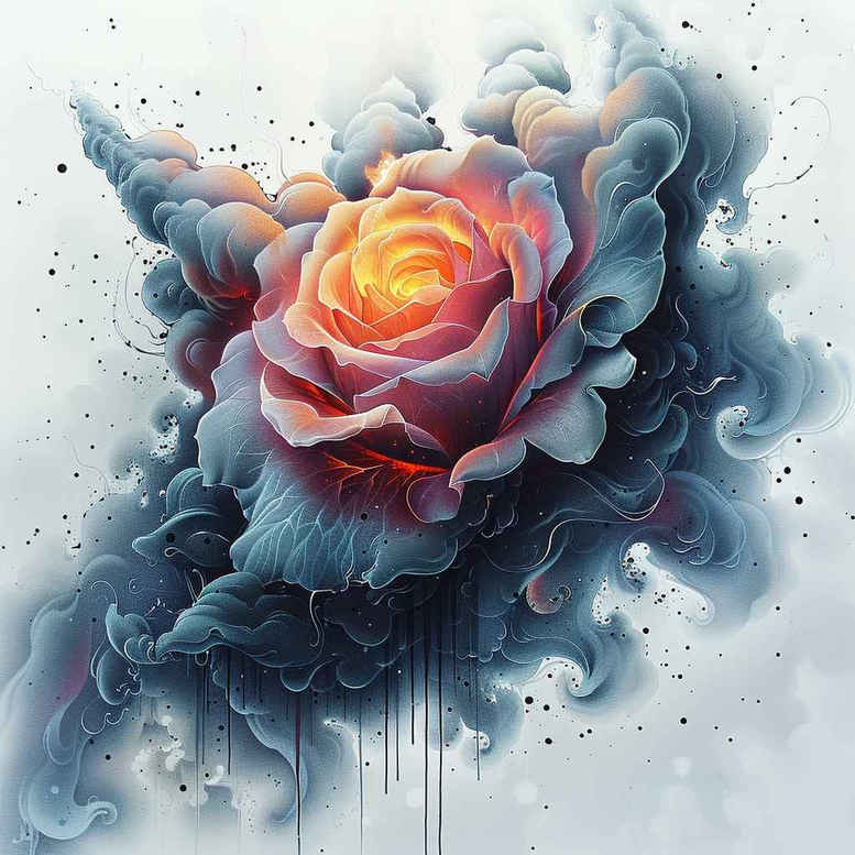 roses tattoo design ideas Realism contrast play floral curves embodying endurance