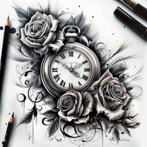 roses tattoo design ideas enigmatic aura floral curves for arm