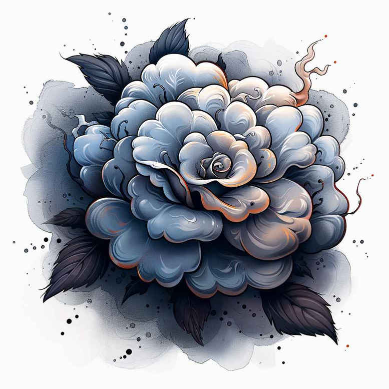 roses tattoo design ideas Surrealism transcendent floral curves for fingers